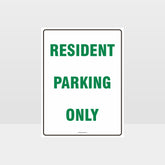 Customized Hazard Signs,Residents Parking Sign